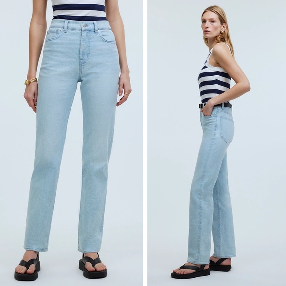 Madewell - The '90s Straight Jean - Ward Wash - Picture 2 of 16